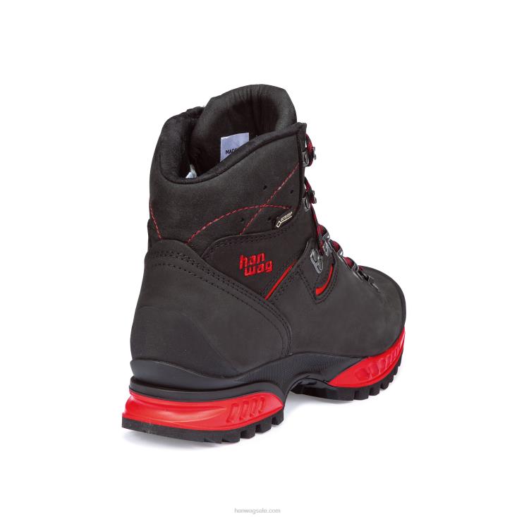 Hanwag タトラⅡGTX 黒/赤 男性 TVD6057