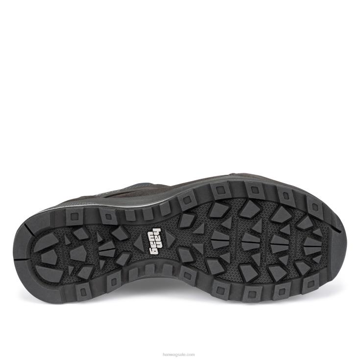 Hanwag 銀行低外反母趾女性 ll アスファルト/アスファルト 女性 TVD60115