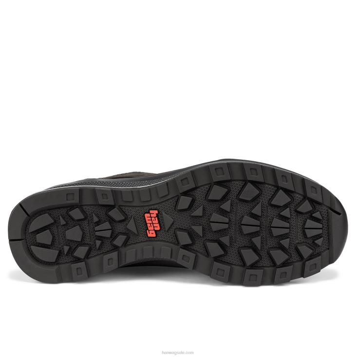 Hanwag 銀行低ll アスファルト/ブラック 男性 TVD6076