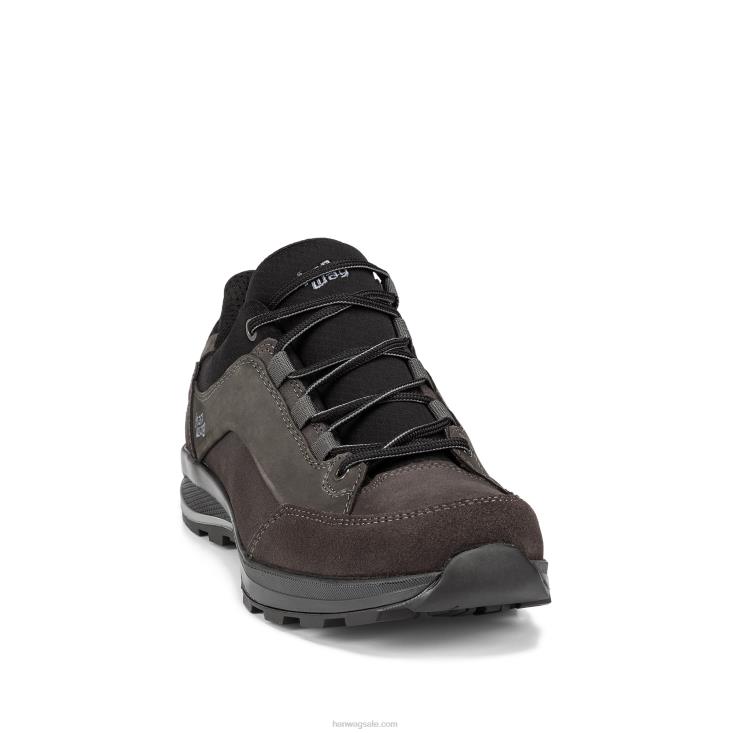 Hanwag 銀行低ll アスファルト/ブラック 男性 TVD6076